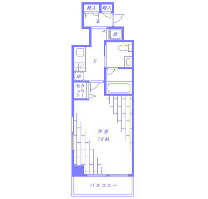 荒川区賃貸マンション・1K