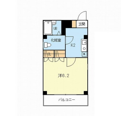 荒川区賃貸マンション・1K