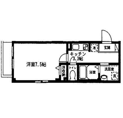 荒川区賃貸マンション・1K