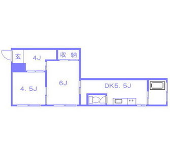 東京都荒川区西尾久６丁目 賃貸アパート 2DK