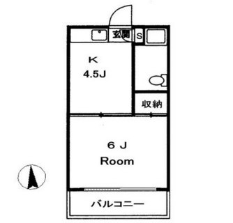 東京都荒川区荒川３丁目 賃貸マンション 1K