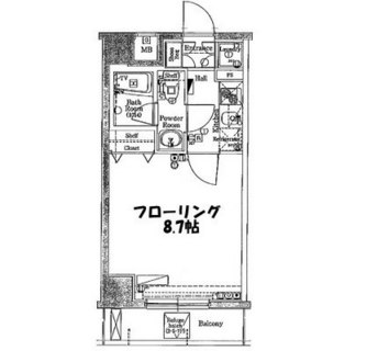 東京都荒川区西尾久４丁目 賃貸マンション 1K