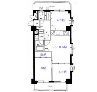 東京都荒川区東日暮里２丁目 賃貸マンション 3LK