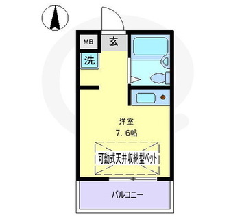 東京都荒川区東日暮里３丁目 賃貸マンション 1R