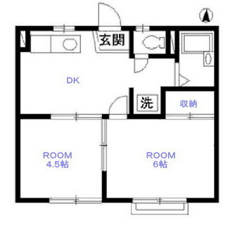 東京都荒川区東尾久４丁目 賃貸アパート 2DK