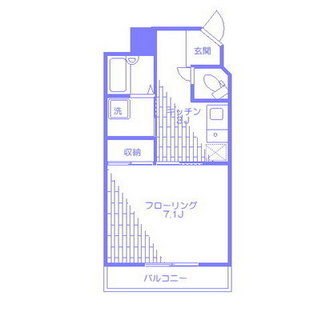 東京都荒川区東日暮里２丁目 賃貸マンション 1K