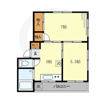 東京都荒川区東日暮里４丁目 賃貸マンション 2DK