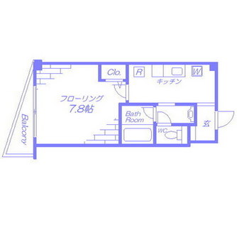 東京都荒川区東日暮里５丁目 賃貸マンション 1K