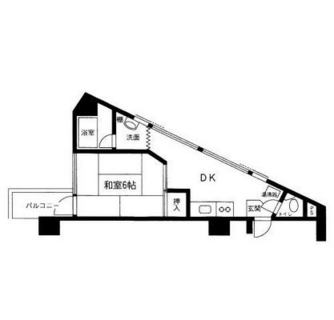 東京都荒川区西日暮里６丁目 賃貸マンション 1DK