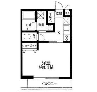 東京都荒川区西日暮里４丁目 賃貸マンション 1K