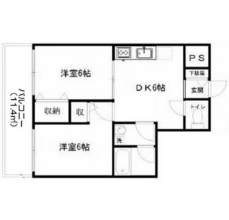 東京都荒川区町屋３丁目 賃貸マンション 2DK