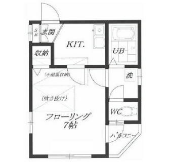 東京都荒川区南千住３丁目 賃貸アパート 1K