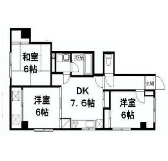 東京都荒川区東日暮里１丁目 賃貸マンション 3DK