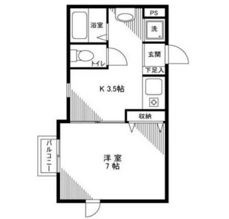 東京都荒川区荒川７丁目 賃貸マンション 1K