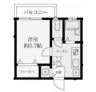 東京都荒川区西日暮里１丁目 賃貸アパート 1K