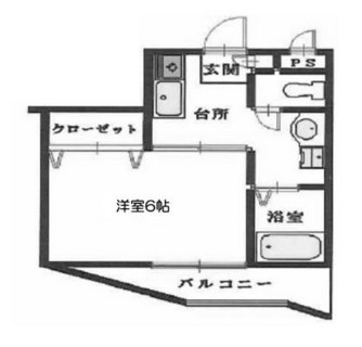 東京都荒川区町屋２丁目 賃貸マンション 1K