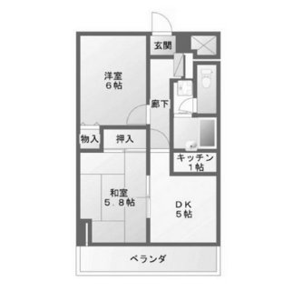 東京都荒川区荒川６丁目 賃貸マンション 2DK