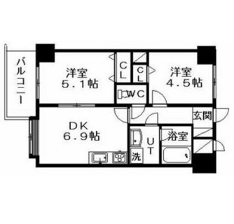 東京都荒川区町屋７丁目 賃貸マンション 2DK