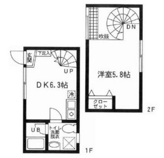 東京都荒川区町屋４丁目 賃貸アパート 1DK