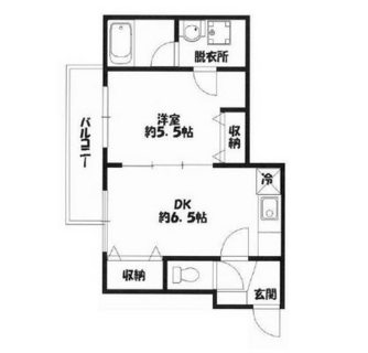 東京都荒川区町屋２丁目 賃貸マンション 1DK