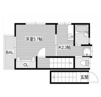 東京都荒川区荒川６丁目 賃貸アパート 1K