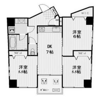 東京都荒川区町屋３丁目 賃貸マンション 3DK