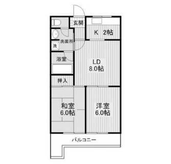 東京都荒川区荒川８丁目 賃貸マンション 2LDK