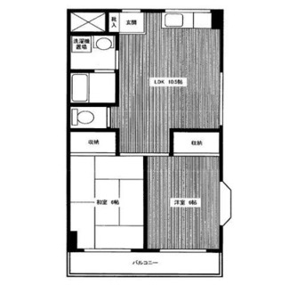 東京都荒川区町屋７丁目 賃貸マンション 2LDK