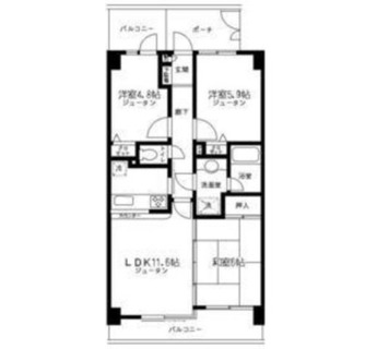 東京都荒川区町屋５丁目 賃貸マンション 3LDK