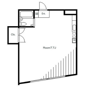 東京都荒川区西日暮里６丁目 賃貸マンション 1R