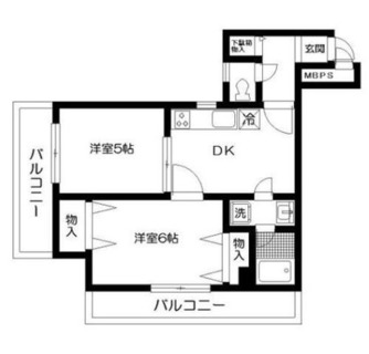 東京都荒川区東日暮里６丁目 賃貸マンション 2DK