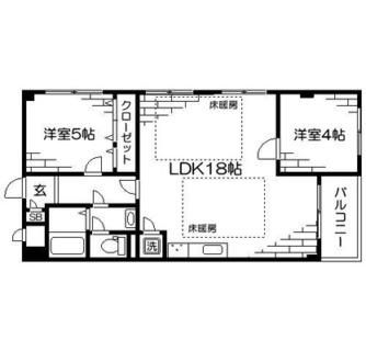 東京都荒川区荒川４丁目 賃貸マンション 2LDK