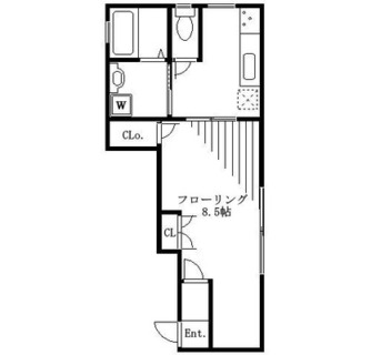 東京都荒川区西日暮里１丁目 賃貸アパート 1K