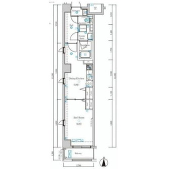 東京都荒川区東日暮里６丁目 賃貸マンション 1DK