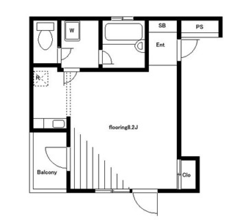 東京都荒川区町屋４丁目 賃貸マンション 1R