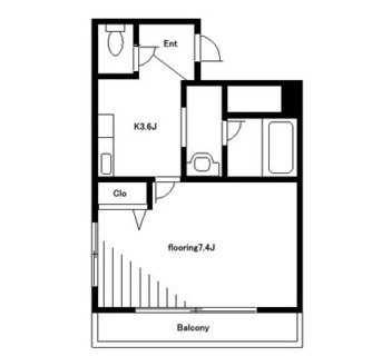 東京都荒川区荒川５丁目 賃貸マンション 1K