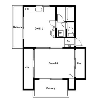 東京都荒川区荒川５丁目 賃貸マンション 1DK