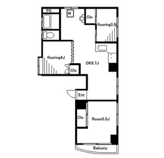 東京都荒川区町屋８丁目 賃貸マンション 3DK