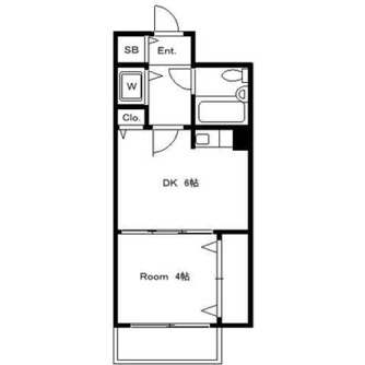 東京都荒川区東日暮里６丁目 賃貸マンション 1DK