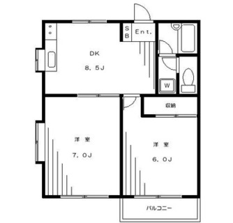 東京都荒川区荒川８丁目 賃貸マンション 2DK