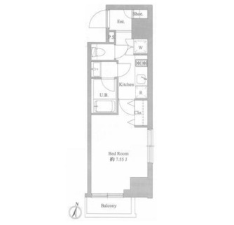 東京都荒川区町屋６丁目 賃貸マンション 1K