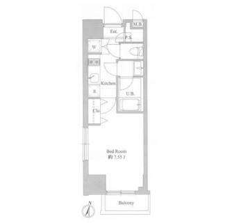 東京都荒川区町屋６丁目 賃貸マンション 1K