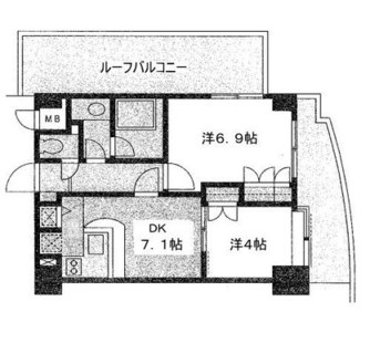 東京都荒川区東日暮里３丁目 賃貸マンション 2DK