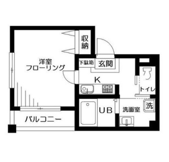 東京都荒川区町屋６丁目 賃貸マンション 1K