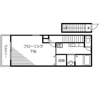 東京都荒川区西日暮里４丁目 賃貸アパート 1K