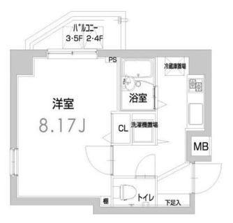 東京都荒川区西日暮里６丁目 賃貸マンション 1K