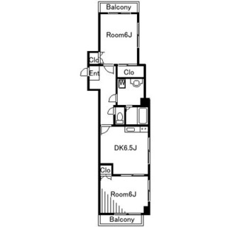 東京都荒川区東日暮里６丁目 賃貸マンション 2DK