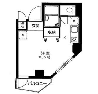 東京都荒川区東日暮里１丁目 賃貸マンション 1R