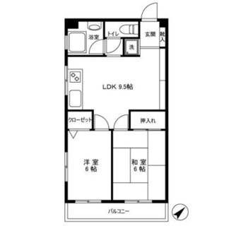 東京都荒川区南千住５丁目 賃貸マンション 2DK