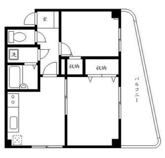 東京都荒川区東尾久６丁目 賃貸マンション 2DK